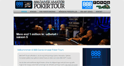 Desktop Screenshot of livepokerdanmark.com